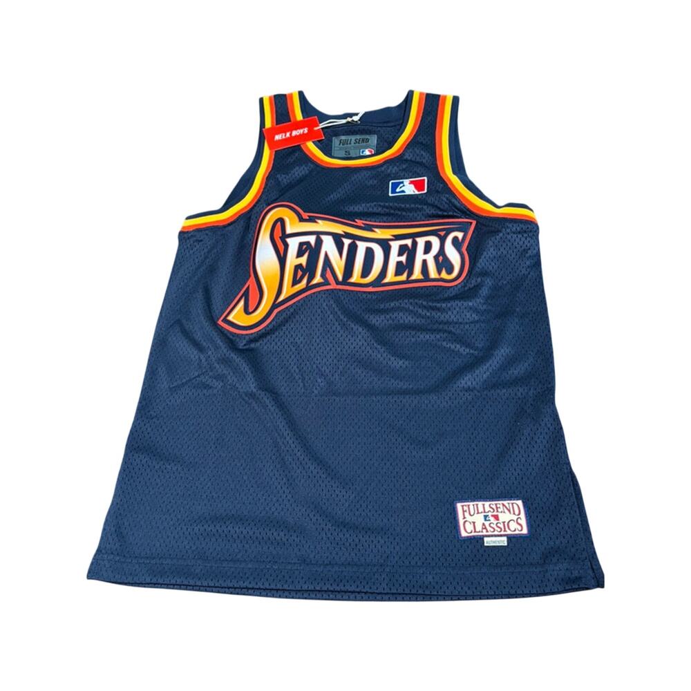 Full Send Nelk Boys Mens Jersey Golden State Warriors Senders Large L New NWT